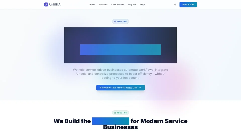 Unifill AI - Transform Operations, Scale Smarter, Grow Faster