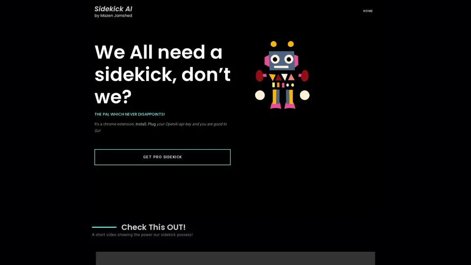 Home - SideKick AI