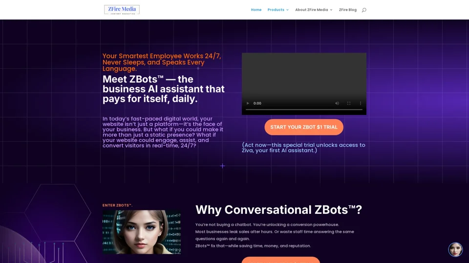 ZBots: The Future of AI Business Chatbots - ZFire Media